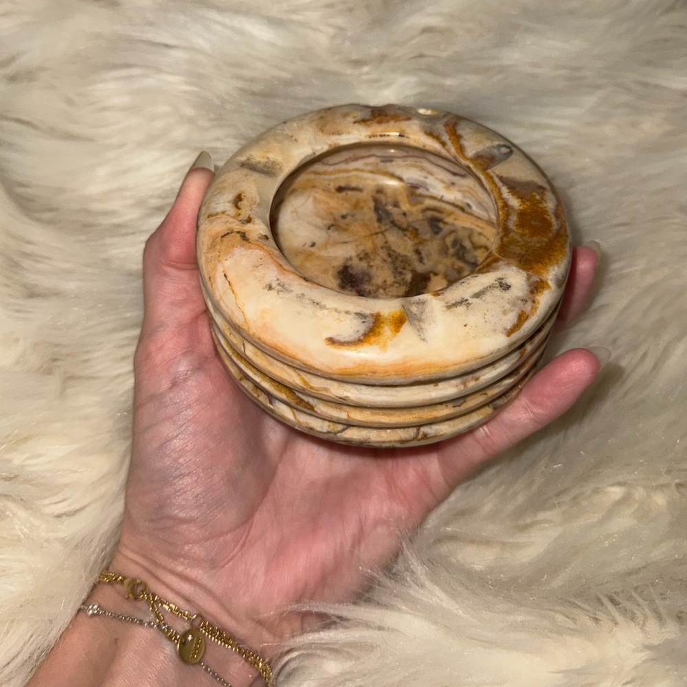 Stunning Marble Ash Tray